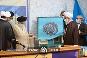 گزارشی از مراسم رونمایی دو اثر حجت الاسلام مهری با حضور رئیس جامعه مدرسین