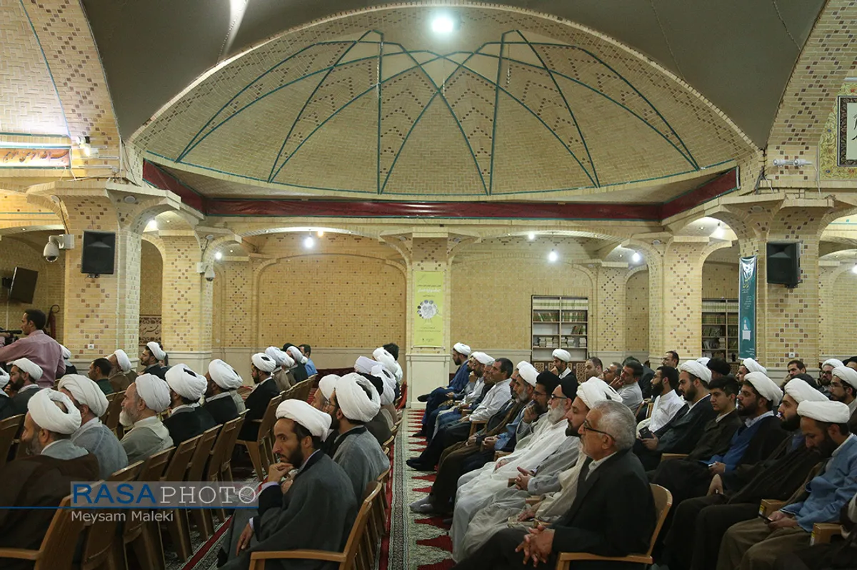 مراسم تکریم و معارفه مدیر حوزه&zwnj;های علمیه استان قزوین