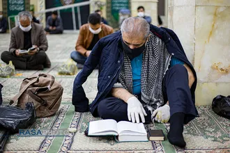 مراسم احیای شب بیست و سوم ماه مبارک رمضان در همدان
