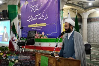 نشست صمیمی و عمومی رئیس مرکز خدمات حوزه&zwnj; های علمیه با طلاب