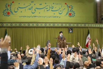 مراسم جشن میلاد حضرت صدیقه طاهره فاطمه زهرا (سلام&zwnj;الله&zwnj;علیها) با حضور رهبر انقلاب