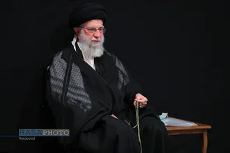 مراسم عزاداری روز اربعین هیئت&zwnj;های دانشجویی در حضور رهبر انقلاب