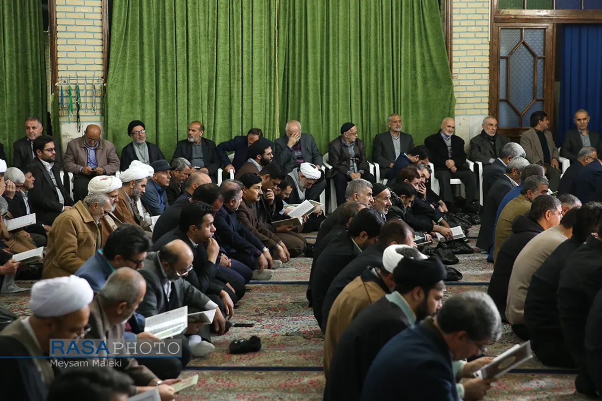 مراسم گرامیداشت آیت&zwnj;الله هاشمی&zwnj;شاهرودی در قزوین