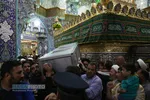 تشییع پیکر آیت الله سید محمد حسینی شاهرودی در قم