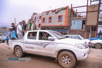 فعالیت جهادی طلاب در شهر سیل زده پلدختر | جهاد ادامه دارد ...