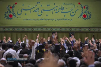 مراسم جشن میلاد حضرت صدیقه طاهره فاطمه زهرا (سلام&zwnj;الله&zwnj;علیها) با حضور رهبر انقلاب