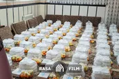 کمک مؤمنانه طلاب در شب ولادت حضرت زینب