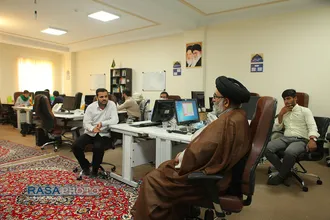 بازدید رییس شورای هماهنگی تبلیغات اسلامی استان تهران از خبرگزاری رسا