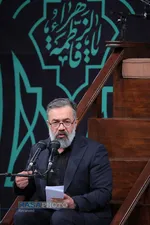 عزاداری شب شهادت حضرت فاطمه&zwnj;زهرا (سلام&zwnj;الله&zwnj;علیها) با حضور رهبر انقلاب
