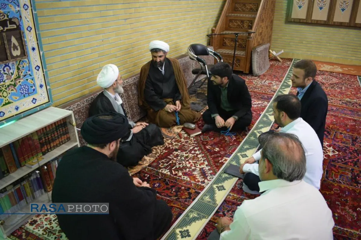 دیدار مدیرعامل خبرگزاری رسا با آیت&zwnj;الله جواد باقری بنابی