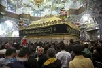 لحظه تحویل سال ۱۴۰۵ در حرم حضرت فاطمه معصومه (س)