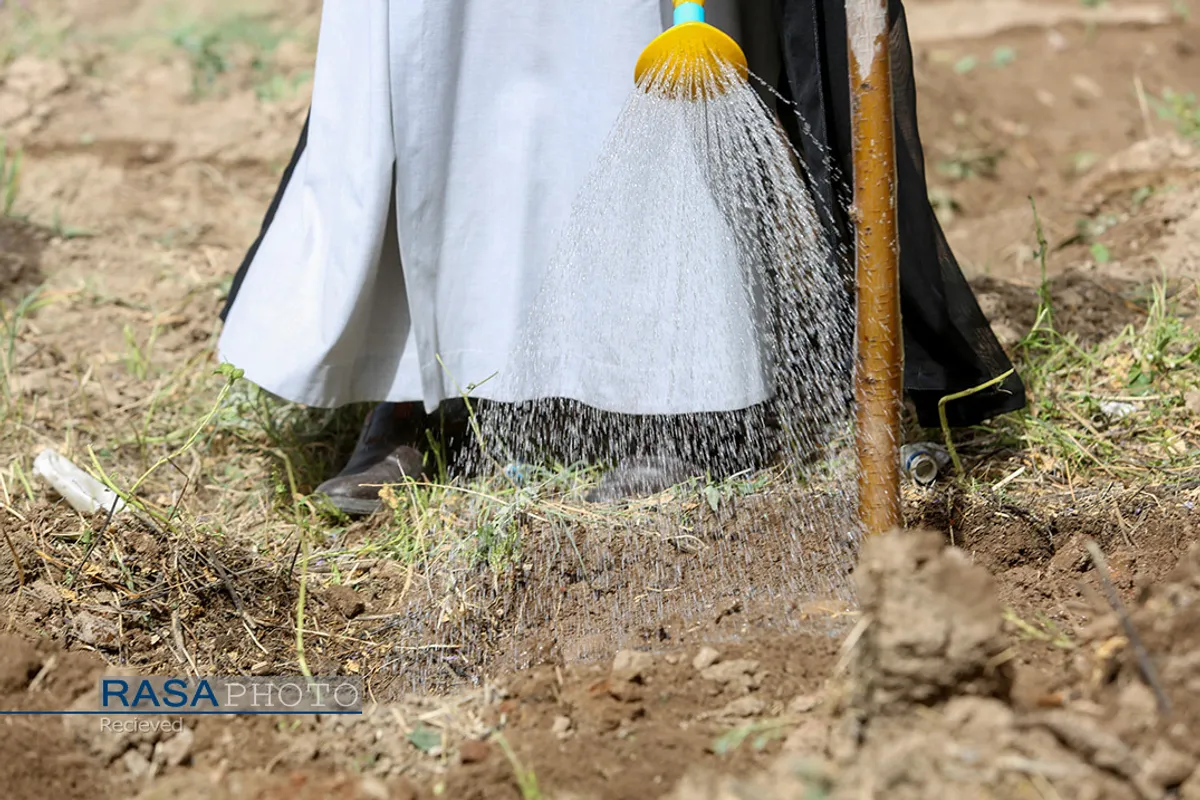 مراسم آغاز احیا محوطه جنوبی جامعه الزهرا (س)