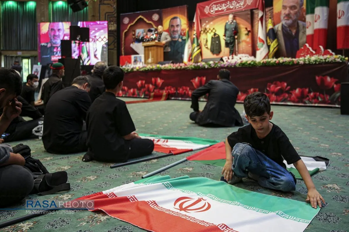 مراسم چهلم سرلشکر شهید حاج محمدحسن محققی