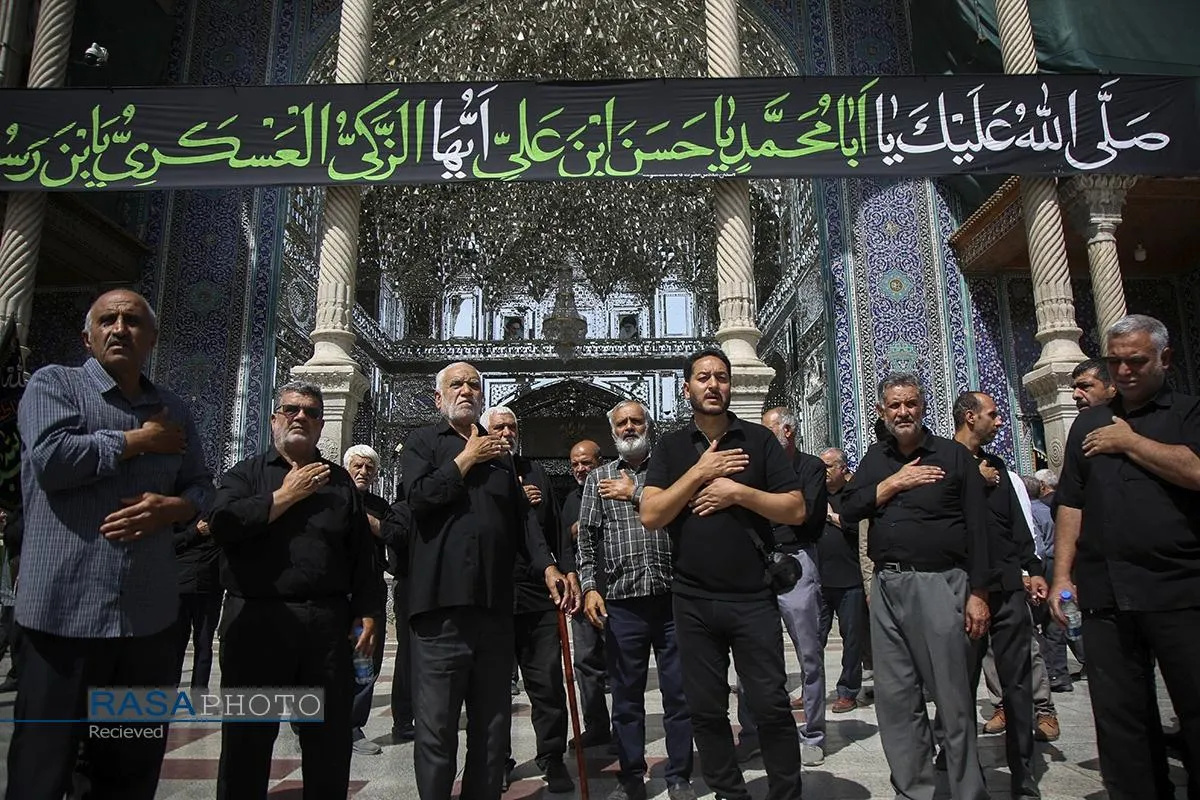 عزاداری روز شهادت حضرت امام حسن عسکری (علیه&zwnj;السلام) در قم