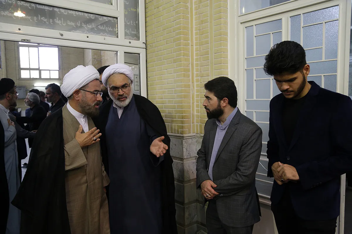 مراسم ختم ابوالشهید حجت الاسلام والمسلمین محمد لک زایی