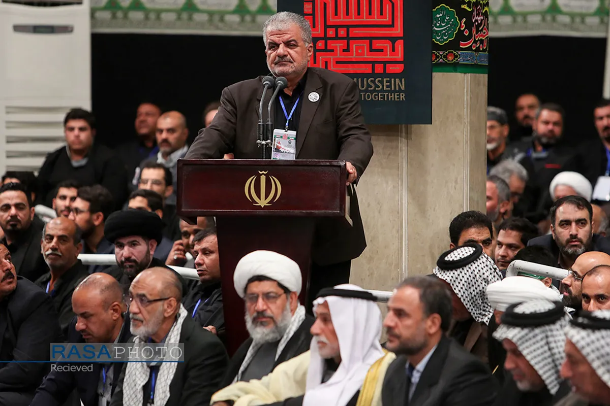 دیدار جمعی از موکب&zwnj;داران عراقی با مقام معظم رهبری