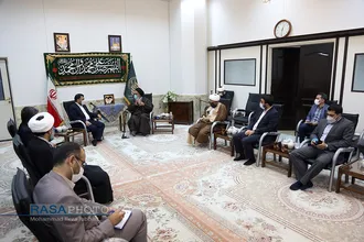 دیدار وزیر ارتباطات و فناوری اطلاعات با مراجع تقلید و علما قم&lrm;&lrm;