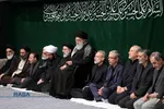 دومین شب مراسم عزاداری حضرت اباعبدالله الحسین (علیه&zwnj;السلام) با حضور رهبر انقلاب