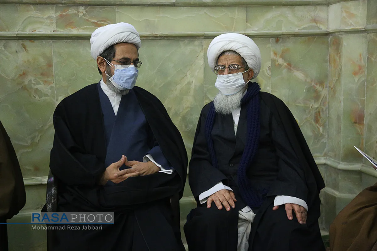 مراسم ترحیم حضرت آیت الله صافی گلپایگانی با حضور مراجع، علما و شخصیت&zwnj;های حوزوی