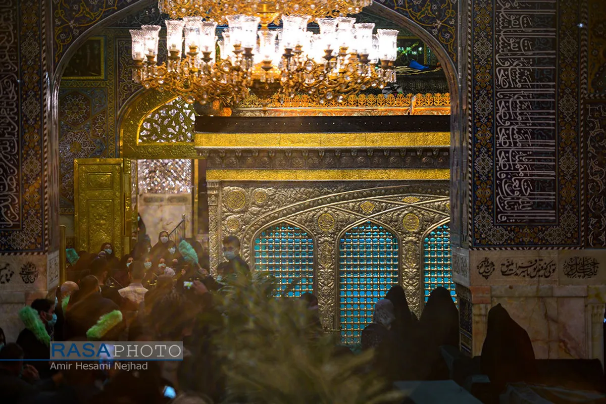 مراسم خطبه خوانی شب شهادت حضرت امام علی بن موسی الرضا (علیه السلام)