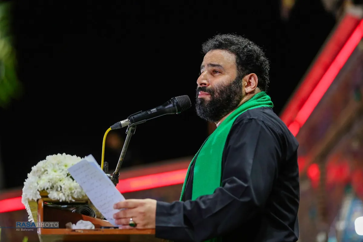آیین شمعدان&zwnj; در شام رحلت بانوی کرامت (س)