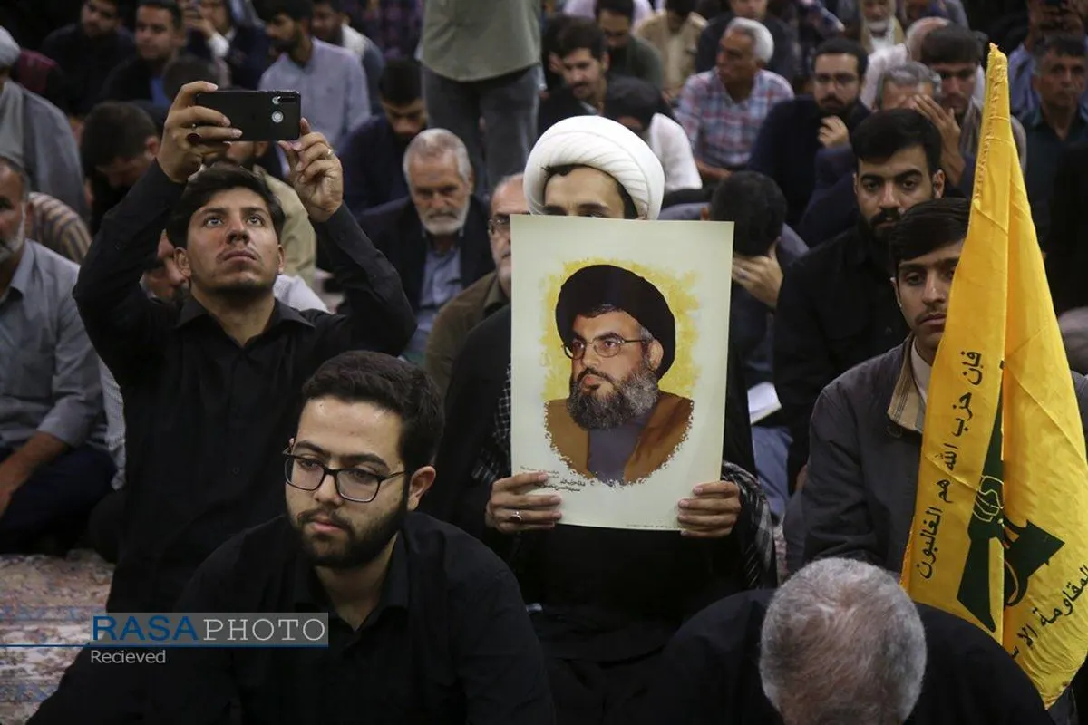 مراسم بیعت با ولی امر مسلمین جهان و گرامی&zwnj;داشت شهید سیدحسن نصرالله