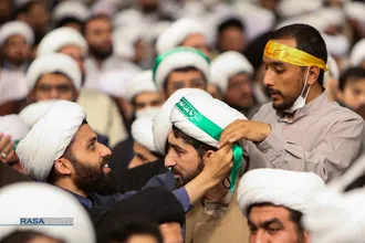 دیدار جمعی از مبلغان و طلاب حوزه&zwnj;های علمیه سراسر کشور