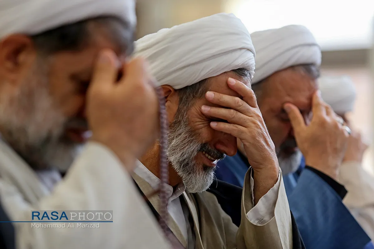 عزاداری روز چهارم محرم در بیت حضرت آیت الله نوری همدانی