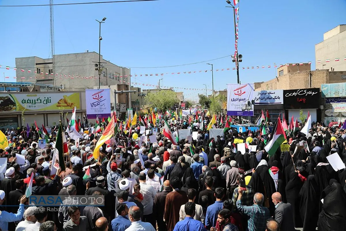 راهپیمایی باشکوه روز قدس در قم