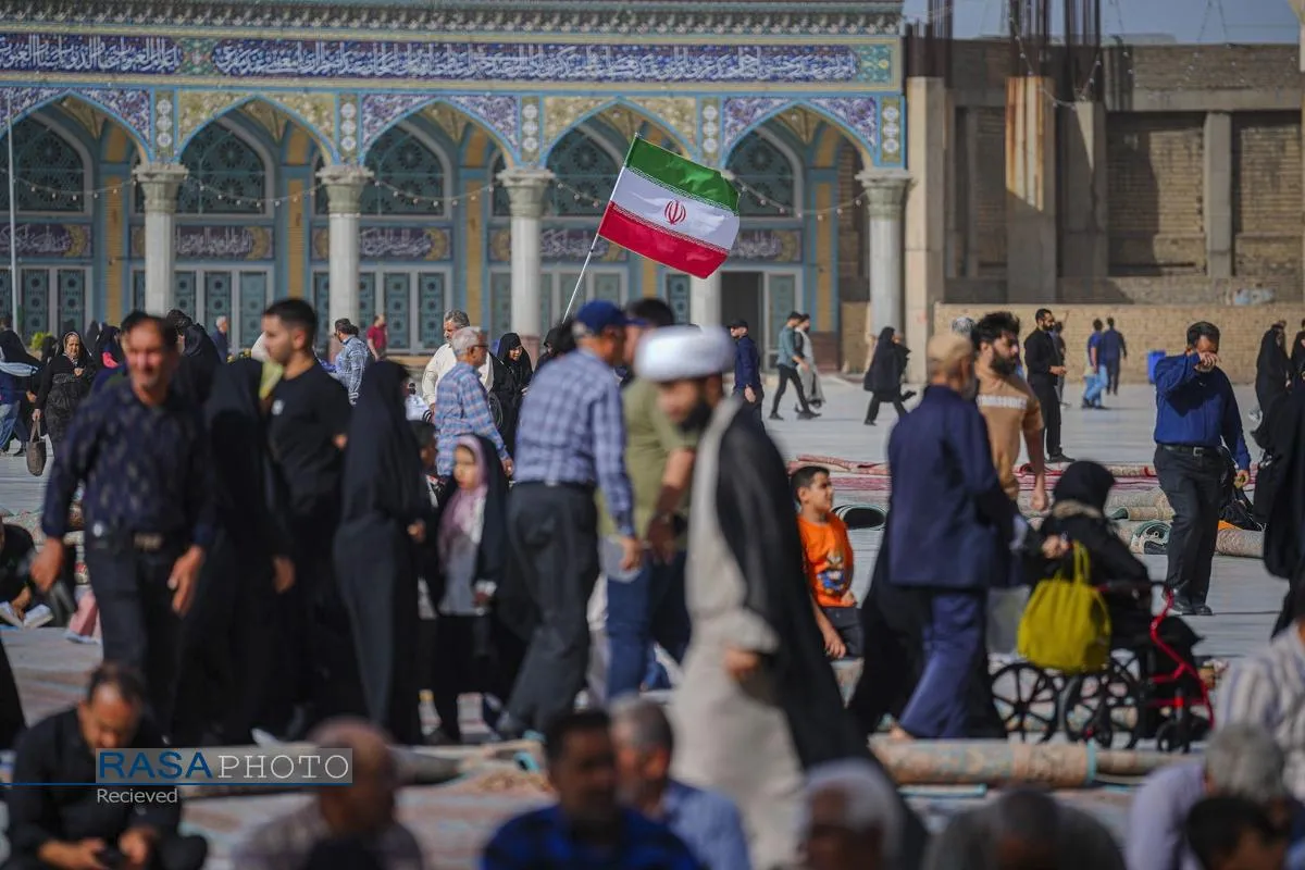 مراسم پر فیض دعای عرفه در مسجد مقدس جمکران