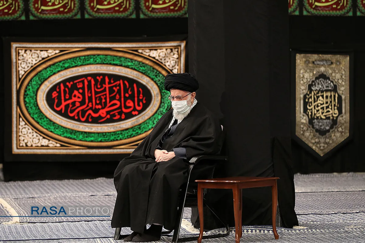 آخرین شب عزاداری فاطمیه ۱۴۴۲ در حسینیه امام خمینی (ره)