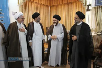مراسم رونمایی از دانشنامه فقه اهل بیت (ع) در مجمع نمایندگان طلاب