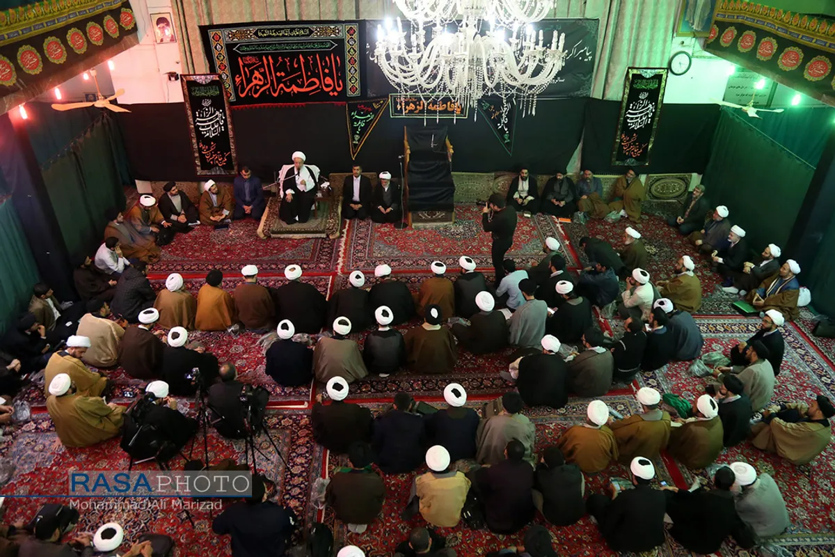 دیدار جمعی از مبلغین با حضرت آیت الله مکارم شیرازی