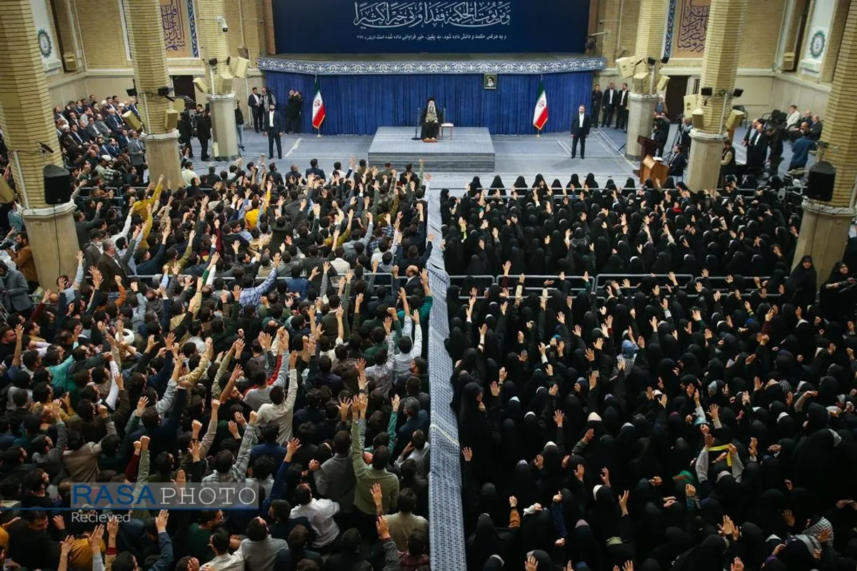دیدار رمضانی دانشجویان با رهبر معظم انقلاب
