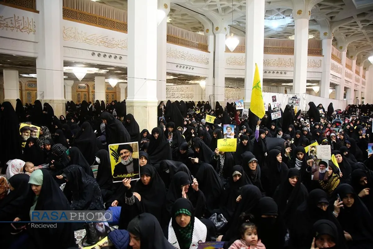 گرامیداشت فرماندهان شهید حزب&zwnj;الله در حرم بانوی کرامت