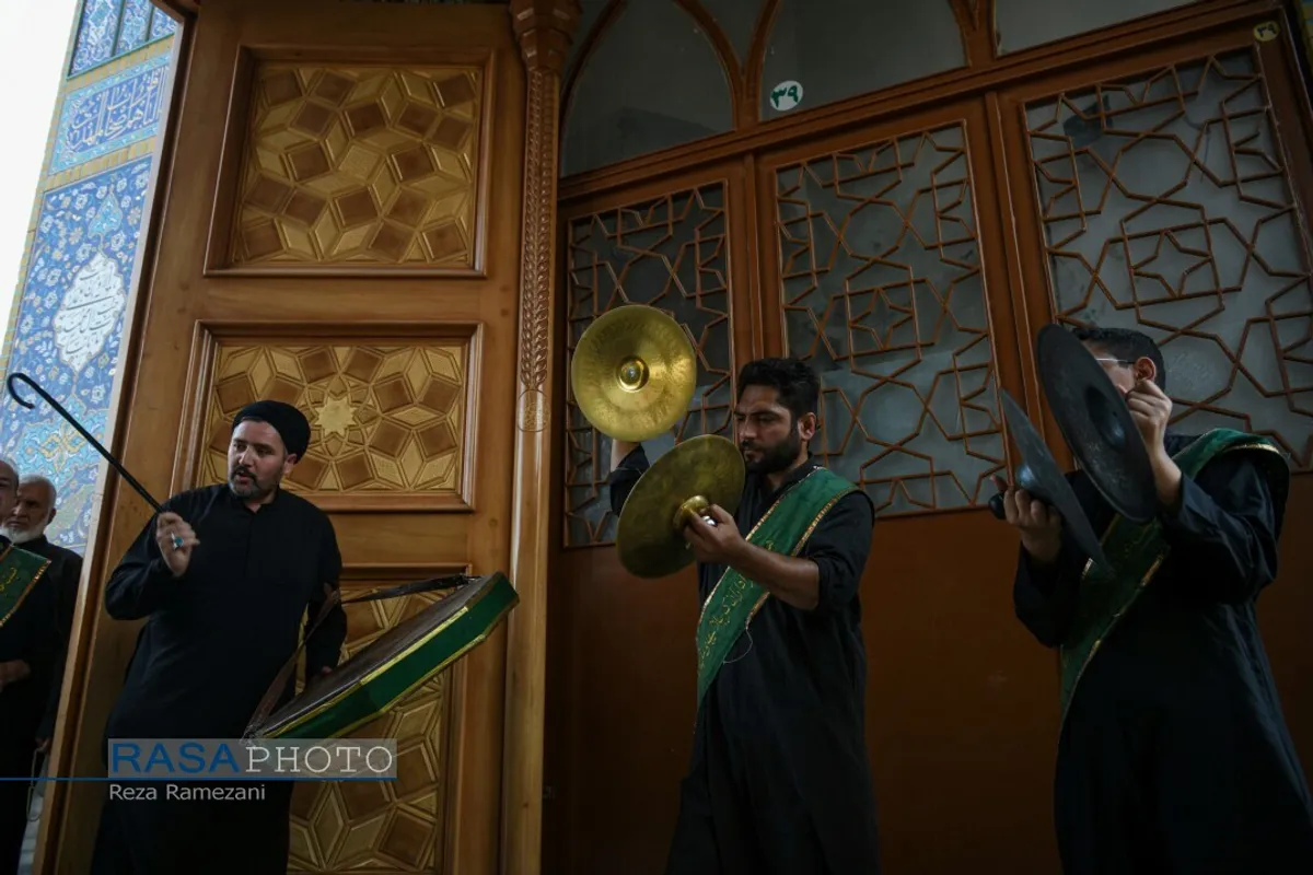 عزاداری روز ۲۸ صفر در بیوت مراجع و حرم کریمه اهلبیت (ع)