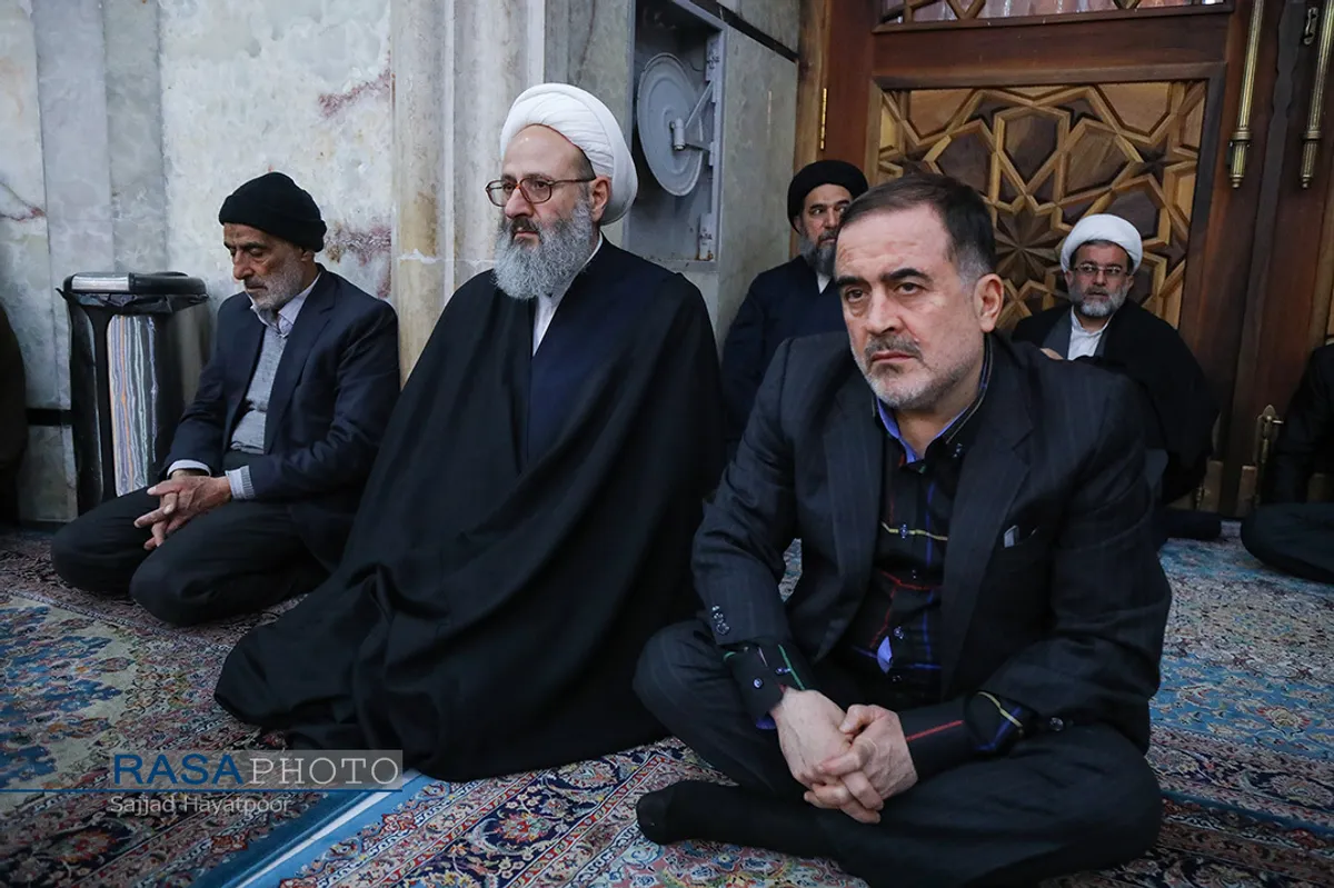مراسم بزرگداشت بیست و هفتمین سالگرد رحلت آیت الله گلپایگانی&lrm;