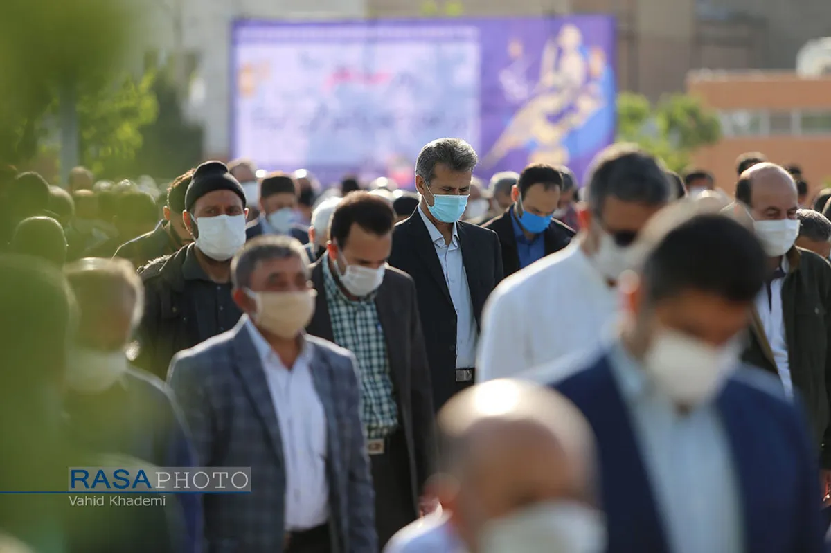 اقامه نماز عید سعید فطر در بجنورد
