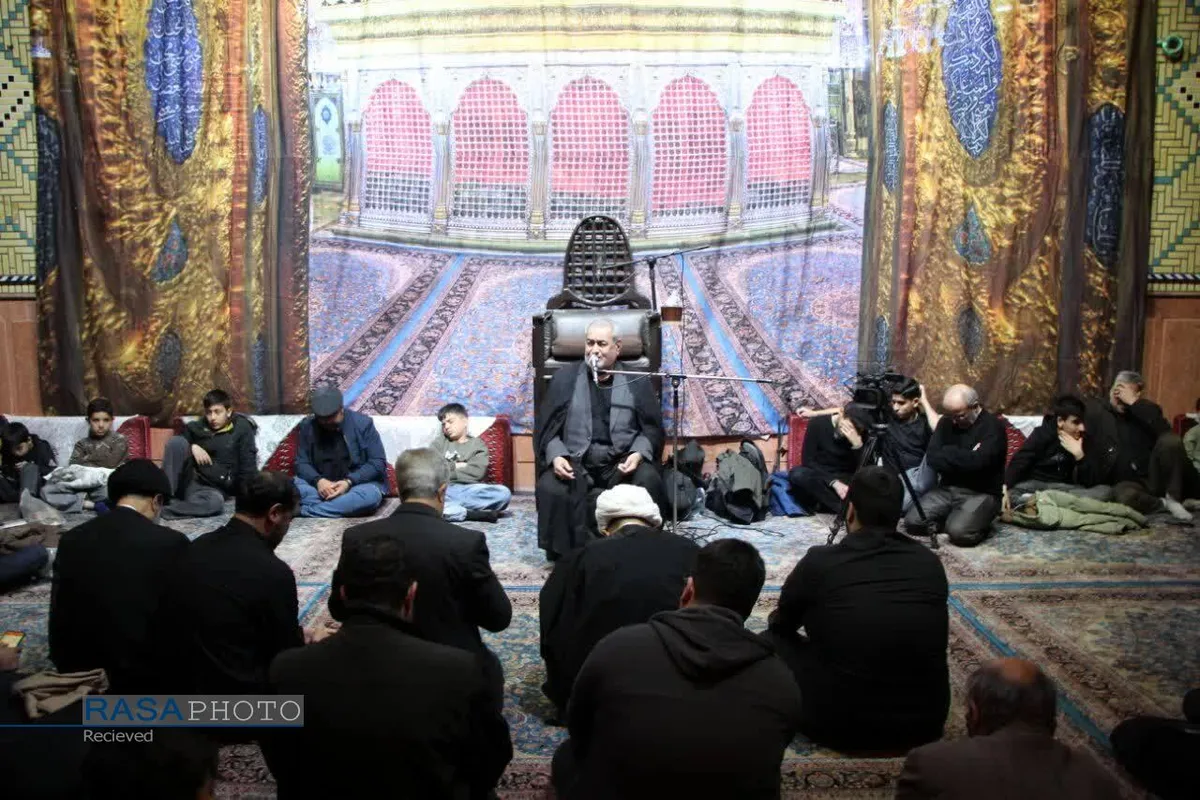 احیاء شب ۲۱ ماه مبارک رمضان با حضور آیت الله فاضل