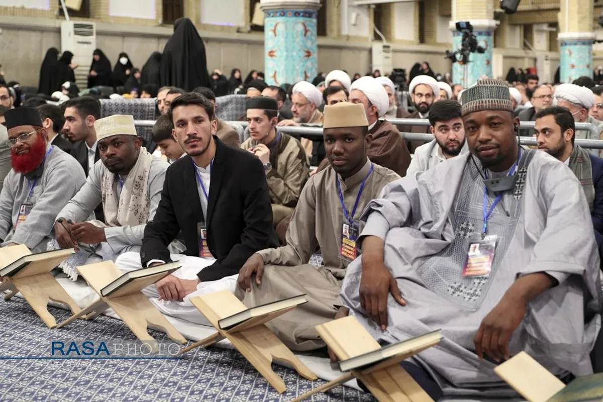 دیدار شرکت&zwnj;کنندگان در مسابقات بین&zwnj;المللی قرآن با رهبر انقلاب