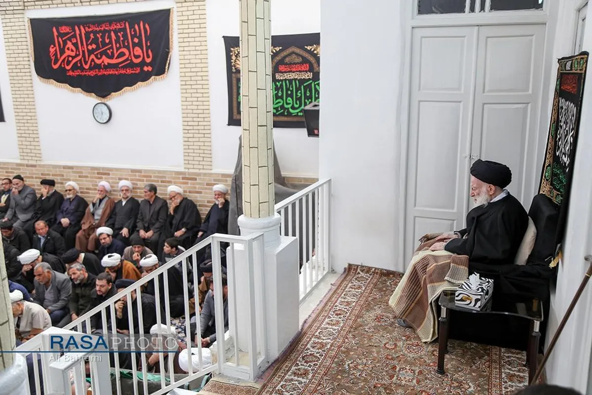 عزاداری روز شهادت حضرت صدیقه کبری (سلام&zwnj;الله&zwnj;علیها) در بیوت مراجع تقلید