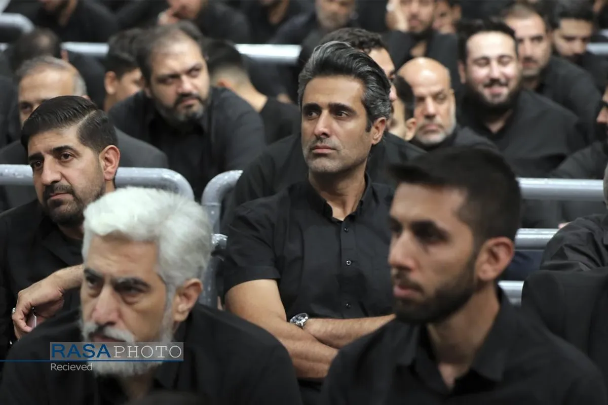 مراسم عزاداری شام غریبان حسینی (علیه&zwnj;السلام) در حسینیه امام خمینی (ره)