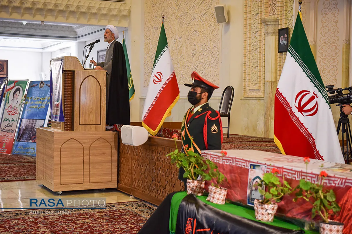 تشییع پیکر شهید علی&zwnj;اکبر رنجبر در شیراز&lrm;&lrm;