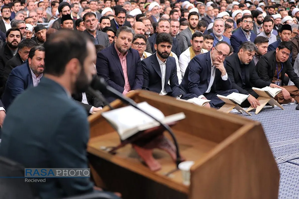 دیدار شرکت&zwnj;کنندگان در مسابقات بین&zwnj;المللی قرآن با رهبر معظم انقلاب