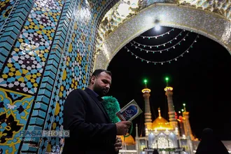 احیا شب ۲۱ ماه مبارک رمضان در حرم حضرت معصومه (سلام&zwnj;الله&zwnj;علیها)