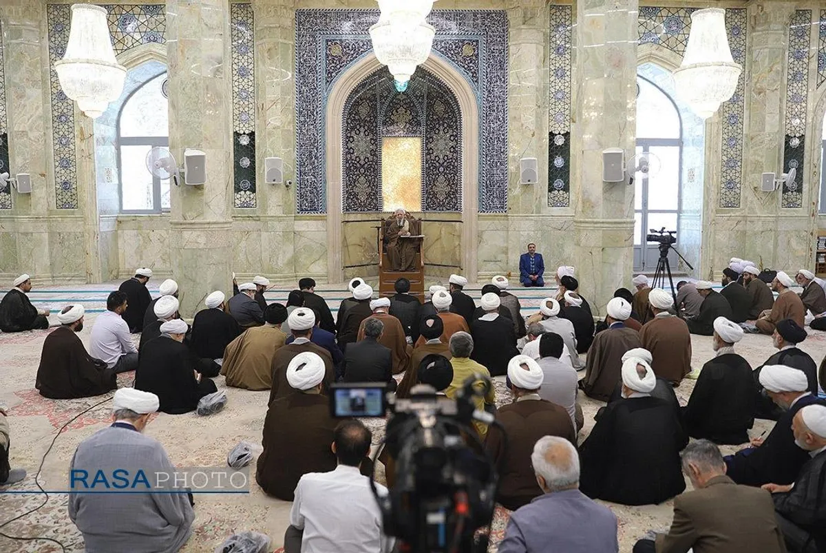 جلسه درس خارج فقه قضا و شهادت حضرت آیت الله جوادی آملی