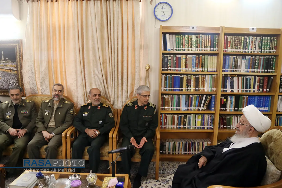 سفر سردار باقری رئیس ستاد کل نیرو&zwnj;های مسلح به قم و دیدار با مراجع تقلید