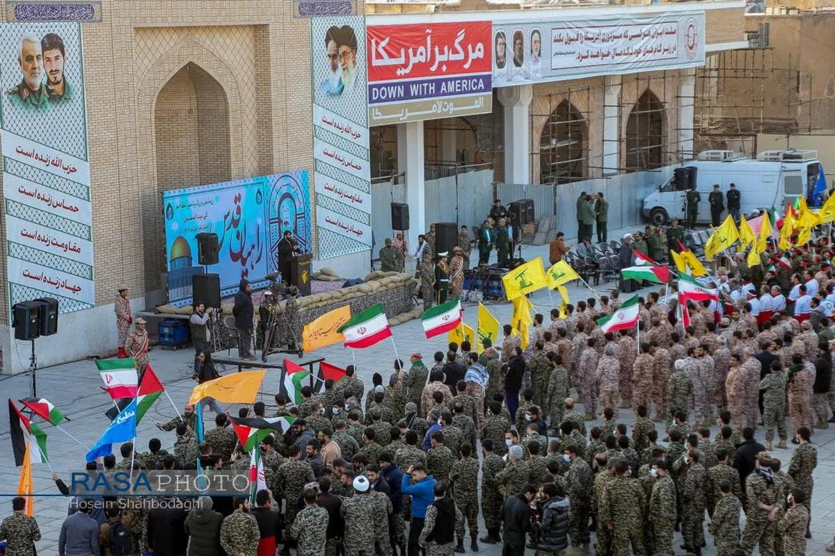 نمایش مردمی شکوه اقتدار در قم