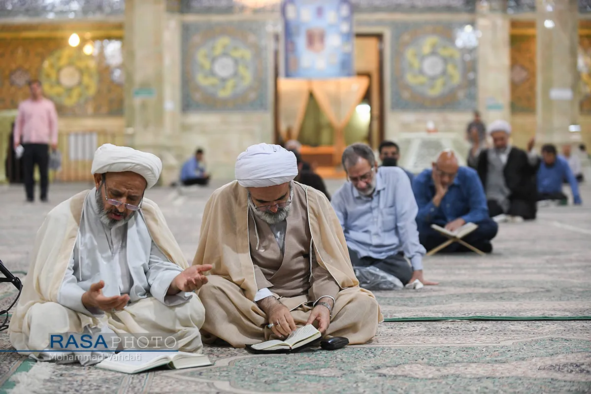 مراسم مناجات خوانی شب&zwnj;های ماه مبارک رمضان در مسجد امام حسن عسکری (ع)