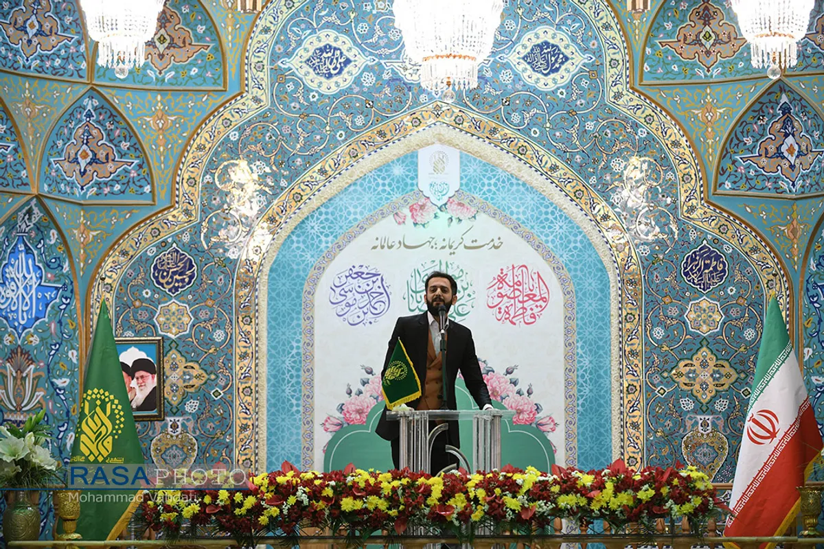 آیین خطبه&zwnj;خوانی آغاز دهه کرامت در حرم حضرت فاطمه معصومه (سلام الله علیها)